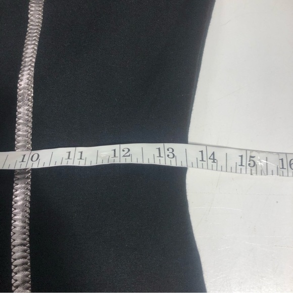 Tenax Italian Made Sheath Dress with Leather Trim, size 6 - Picture 11 of 13